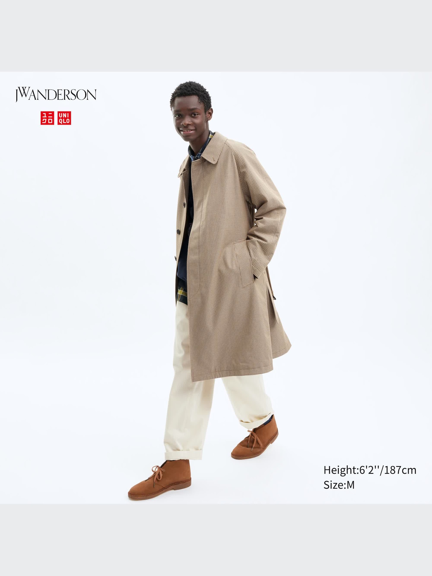 MEN S JW ANDERSON TRENCH COAT UNIQLO AU