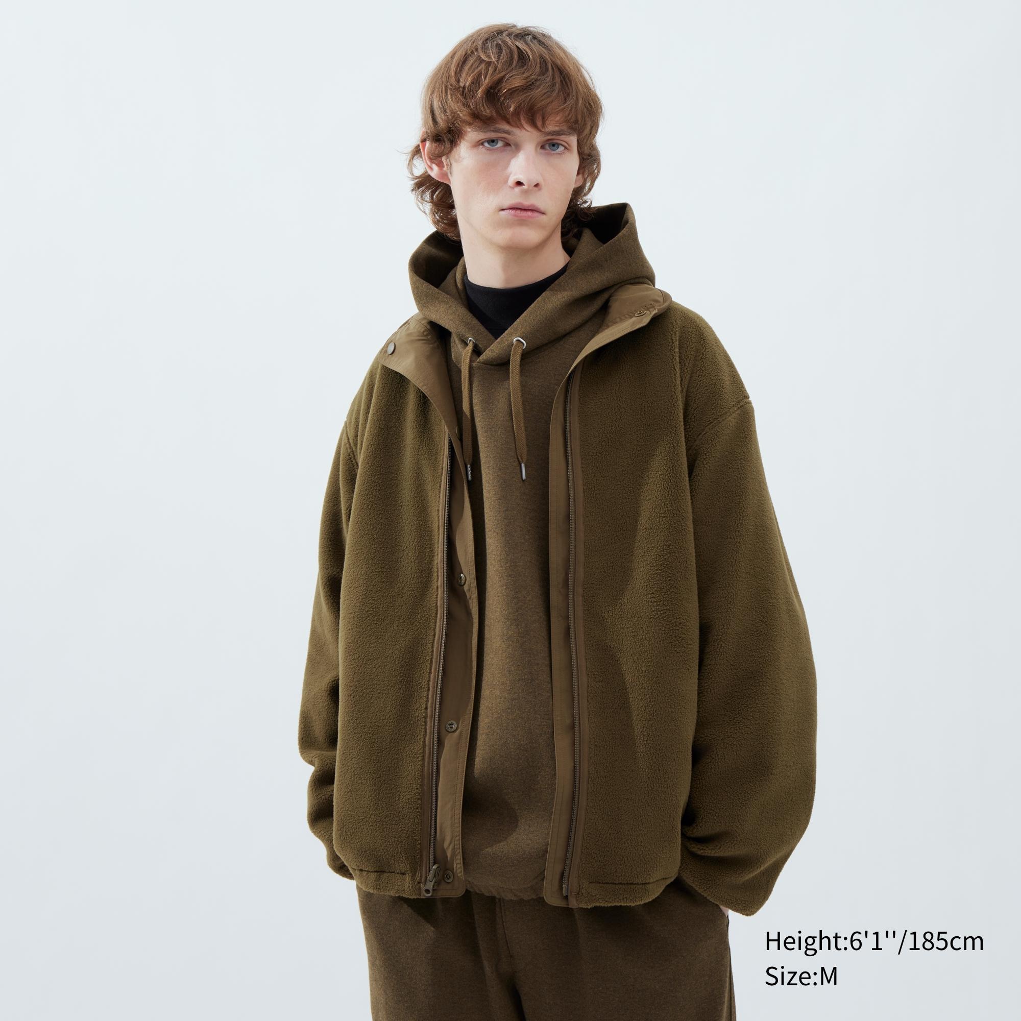 Uniqlo u reversible store fleece jacket