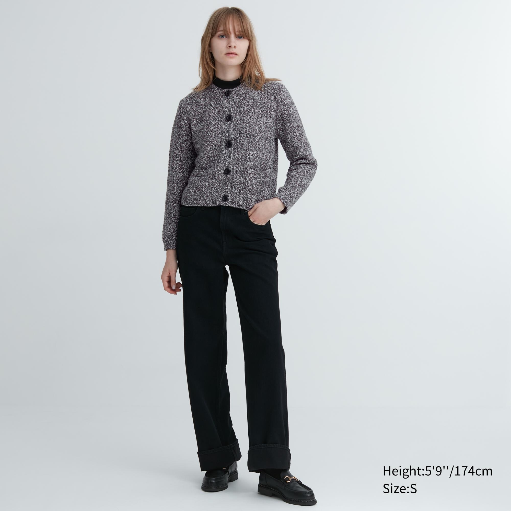 WOMEN'S LINEN BLEND RELAXED STRAIGHT PANTS | UNIQLO PH