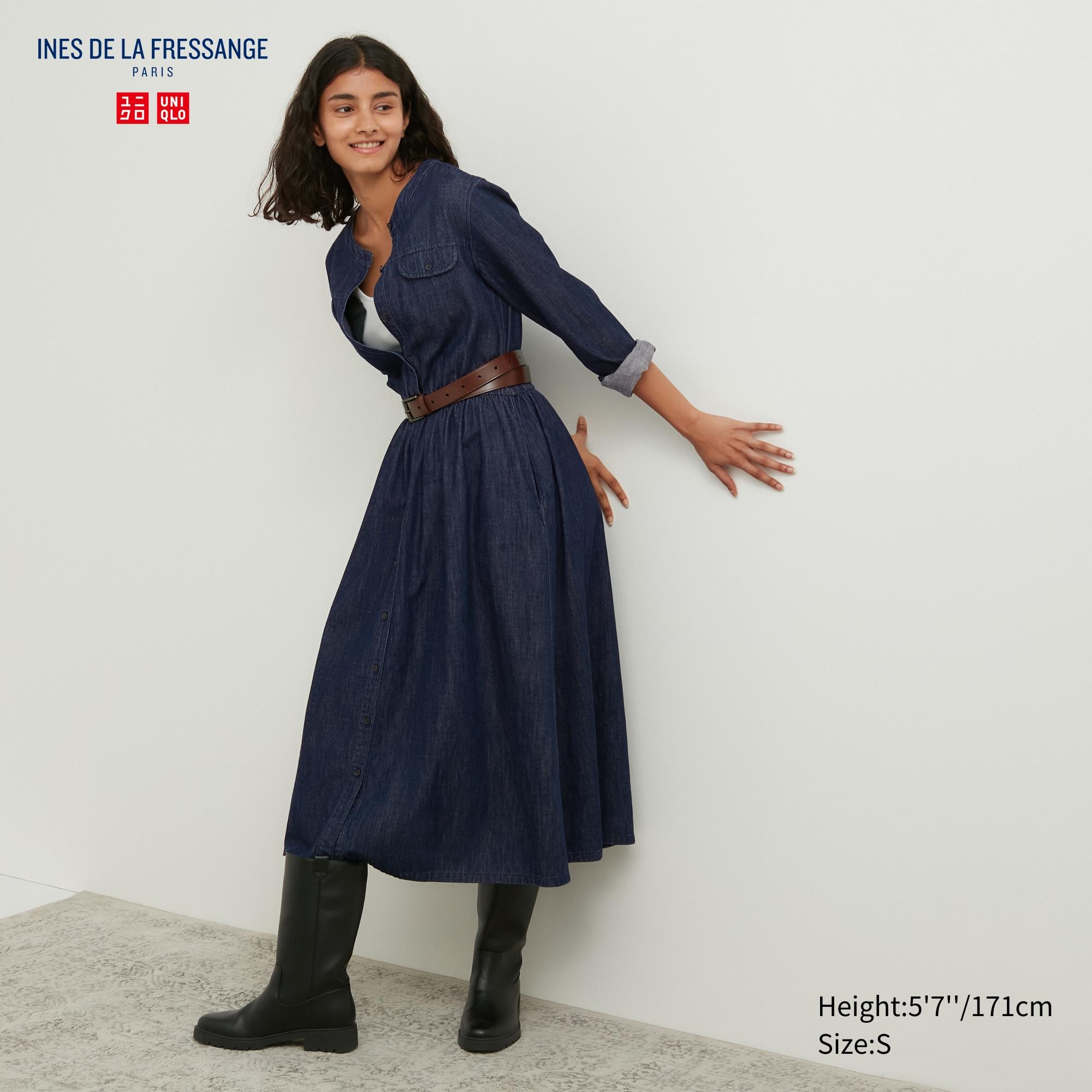 Uniqlo cheap denim dress