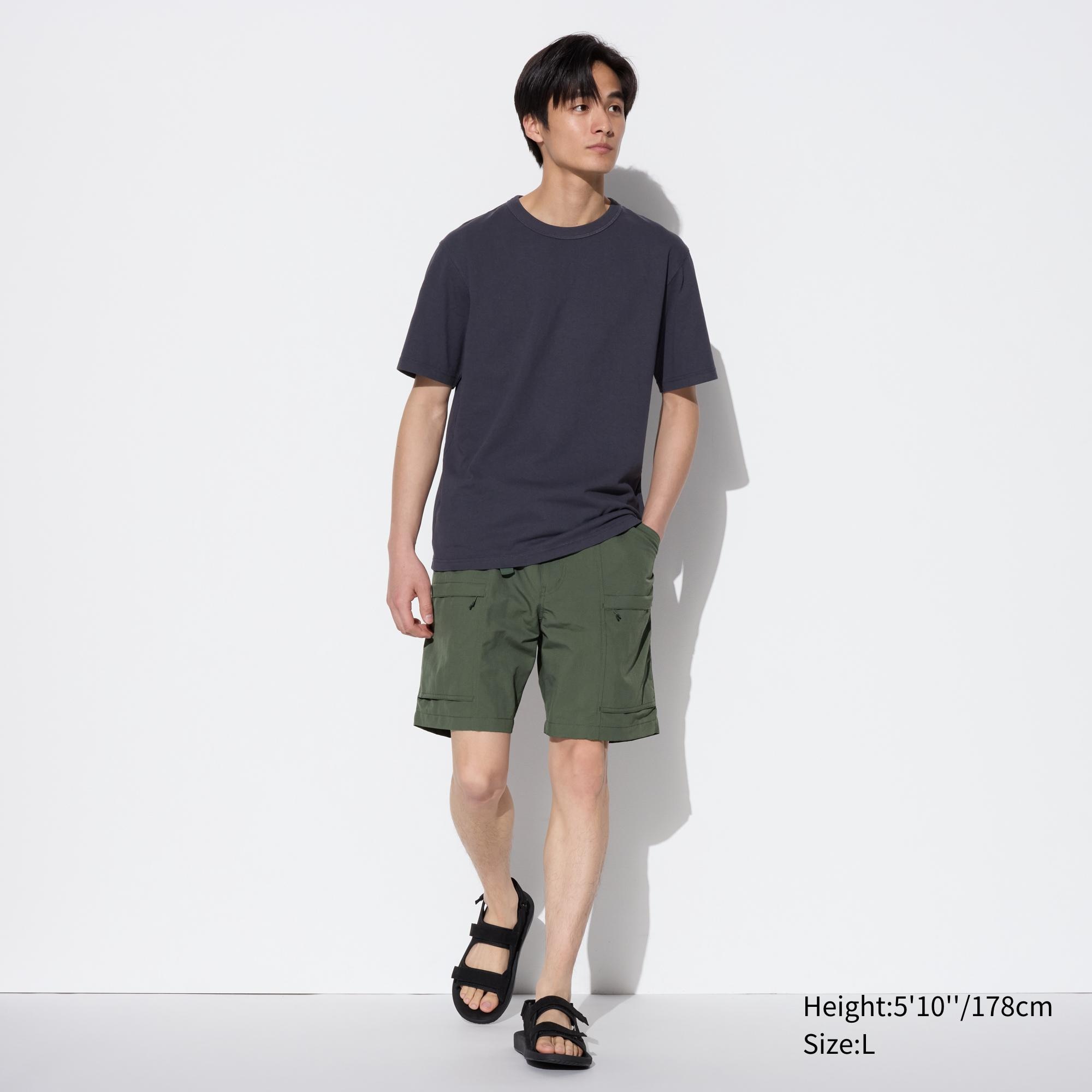 Uniqlo store white shorts