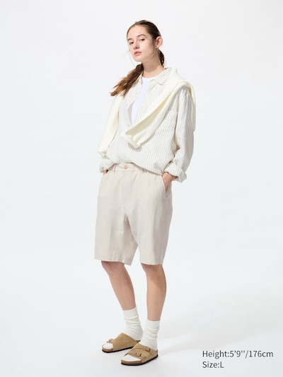 Linen Blend Shorts (9.5)