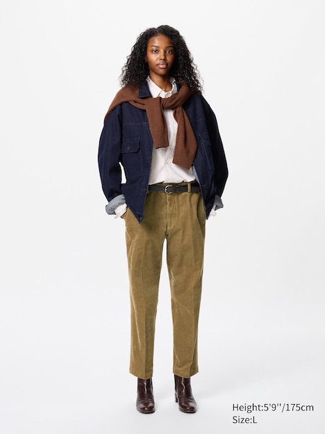 Smart Ankle Pants (Corduroy)
