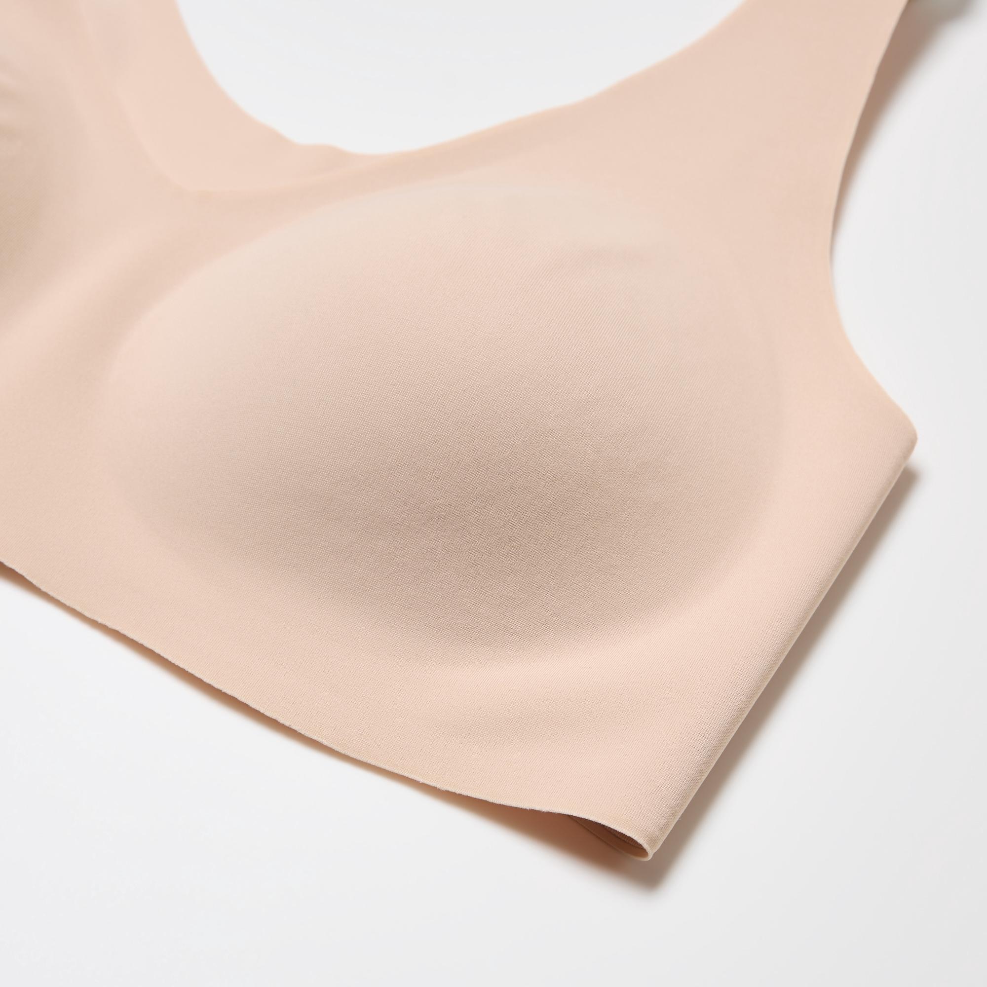 Thin power mesh from the cups to the shoulders provides support.