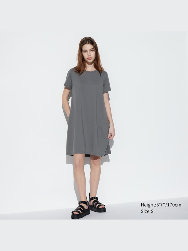 AIRism Cotton Short Sleeve Mini Dress