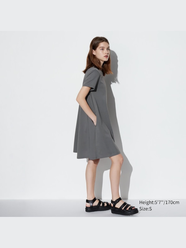 AIRism Cotton Short Sleeve Mini Dress