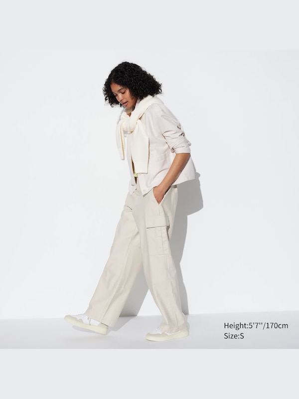 Wide Straight Cargo Pants