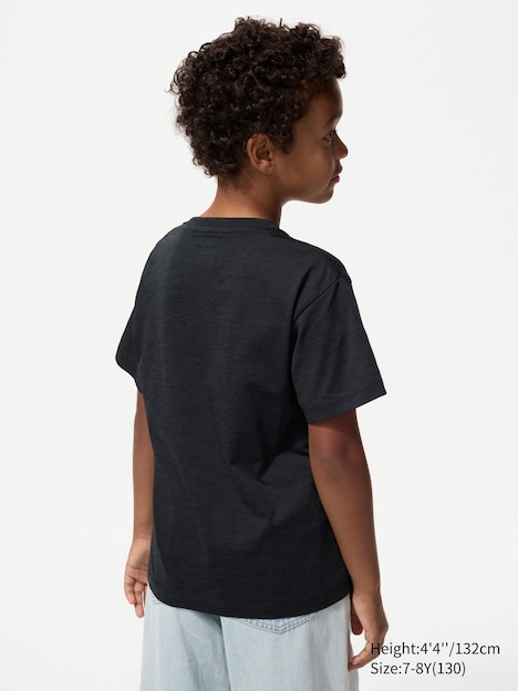 KIDS DRY-EX Ultra Stretch Crew Neck T-shirt