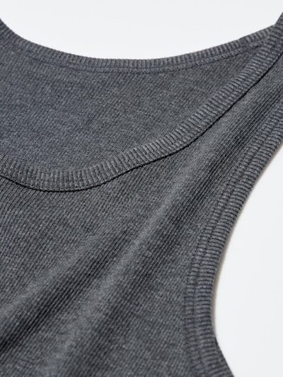 Dry Color Ribbed Tank Top