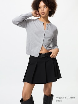 Crew Neck Cardigan
