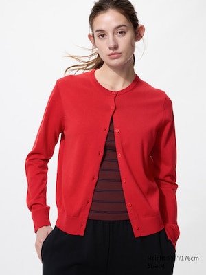 Crew Neck Cardigan