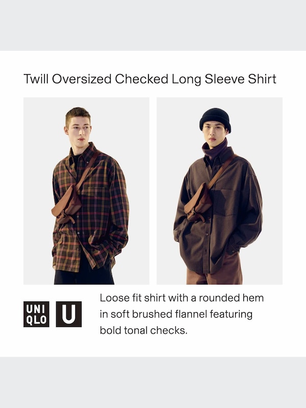 Uniqlo U Twill Oversized Shirt