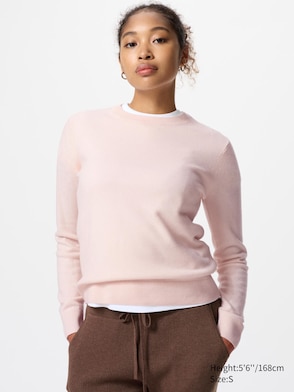 100% Cashmere Crew Neck Sweater