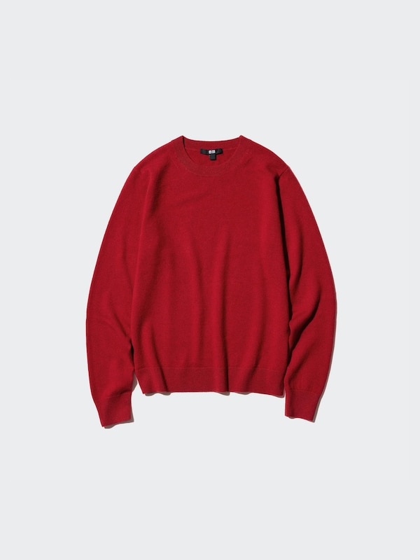 100% Cashmere Crew Neck Sweater