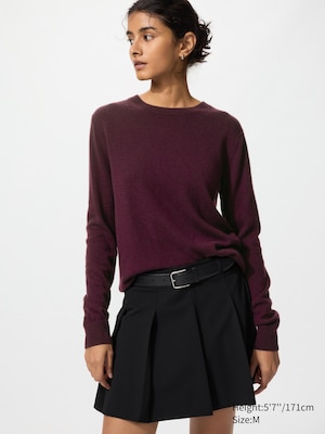 100% Cashmere Crew Neck Sweater