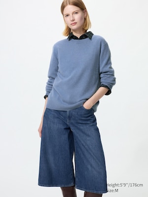 100% Cashmere Crew Neck Sweater