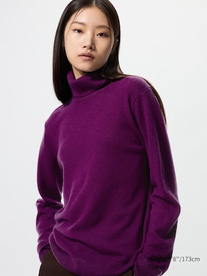100% Cashmere Turtleneck Sweater