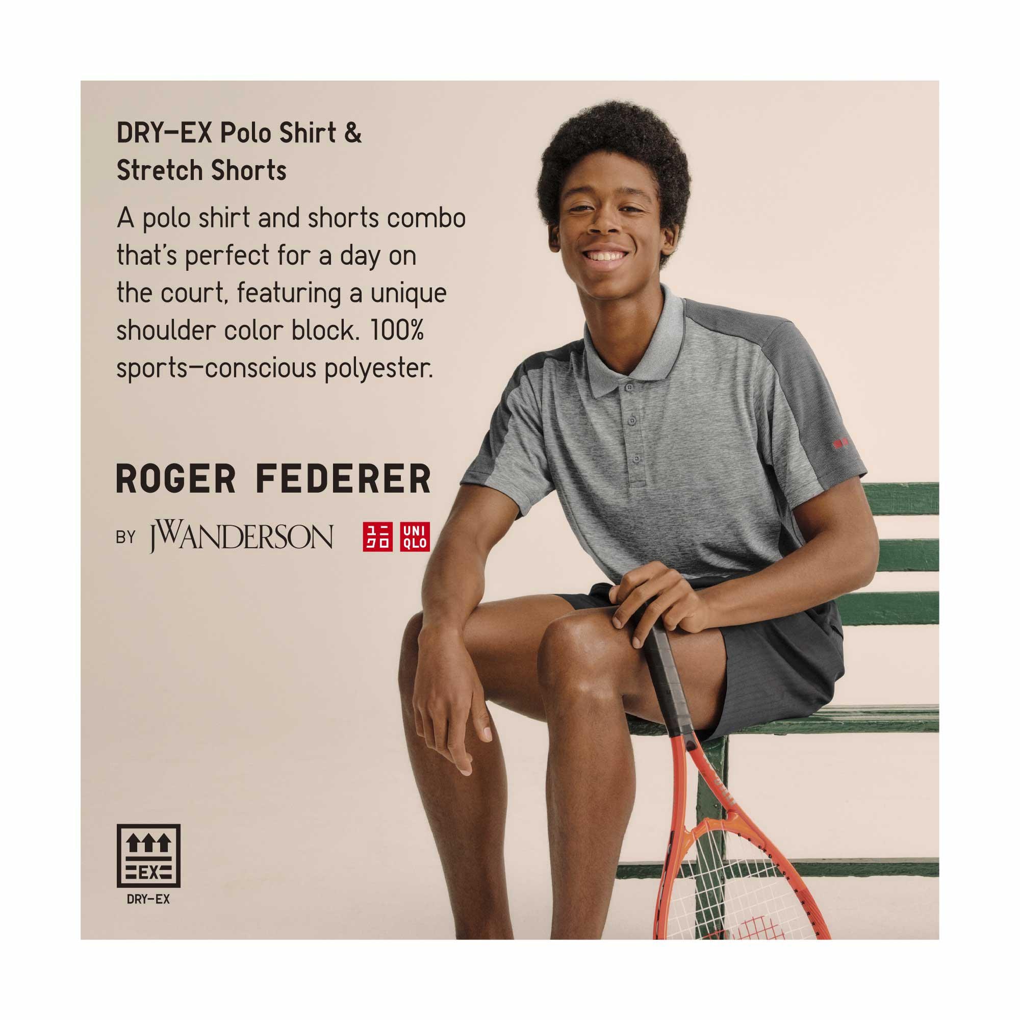 Polo uniqlo 2025 roger federer