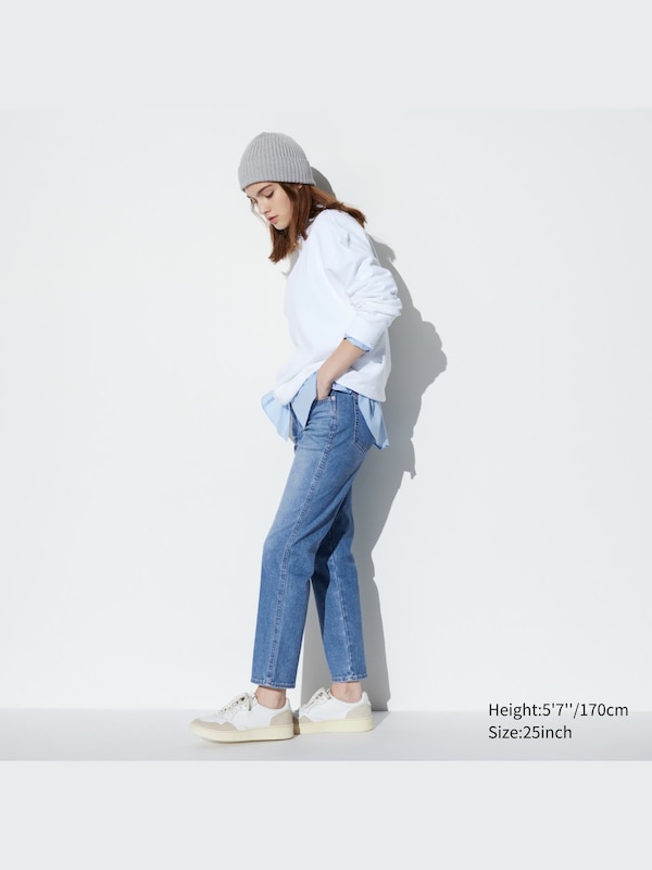 Stretch Slim Ankle Jeans