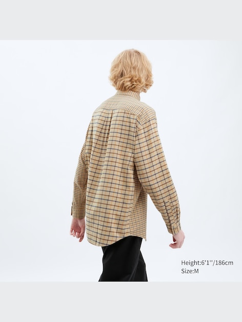 JW Anderson Flannel Checked Long Sleeve Shirt
