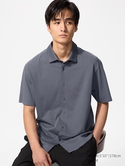 AIRism Cotton Full Open Polo Shirt