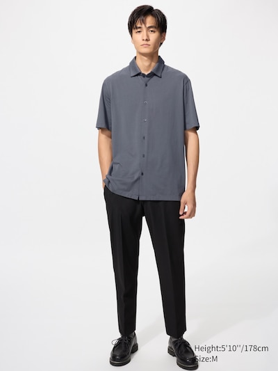 AIRism Cotton Full Open Polo Shirt