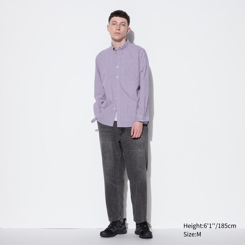 uniqlo extra fine cotton broadcloth long sleeve shirt