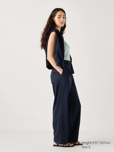 Pleated Wide Pants