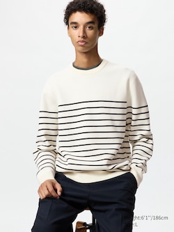 Washable Milano Ribbed Crew Neck Sweater