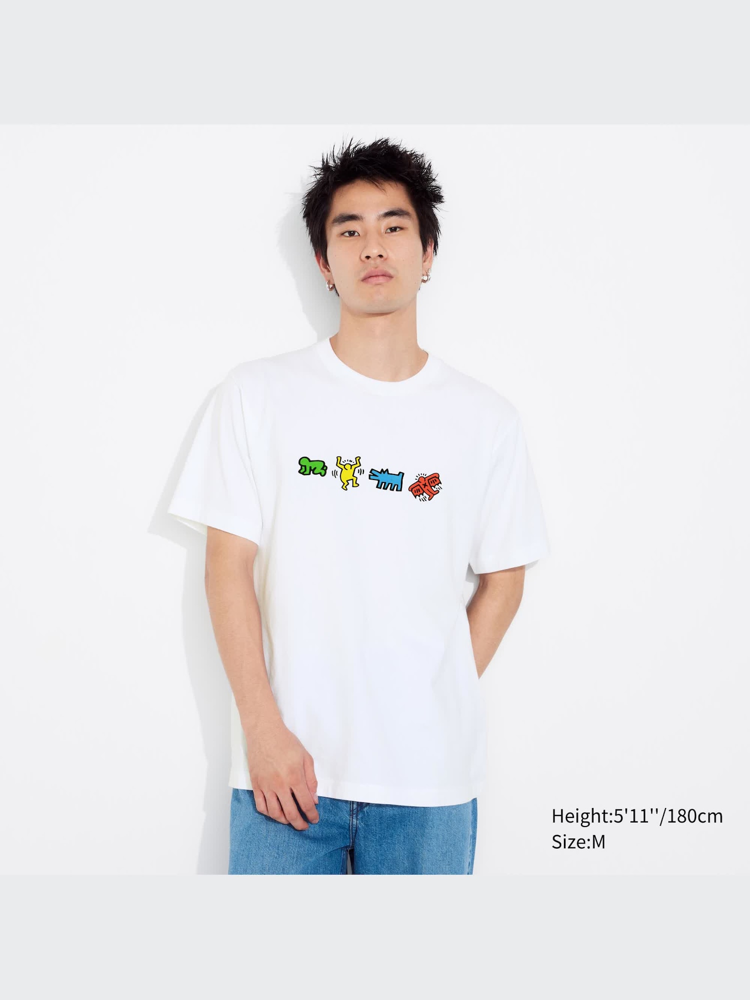 MEN'S NY POP ART ARCHIVE KEITH HARING UT GRAPHIC T-SHIRT