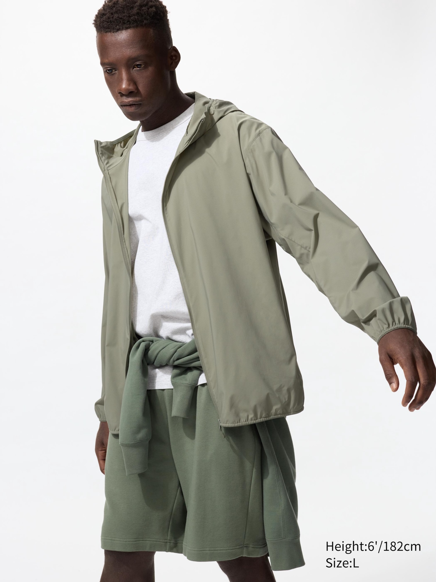 MEN S POCKETABLE UV PROTECTION PARKA UNIQLO AU