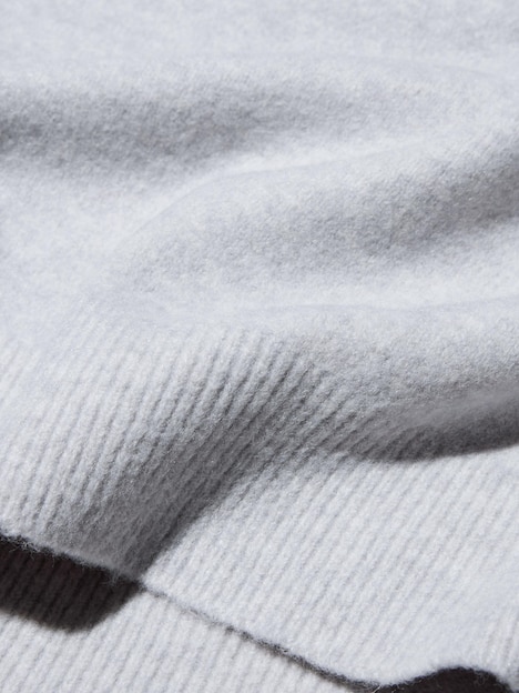 SOUFFLE YARN CREW NECK SWEATER