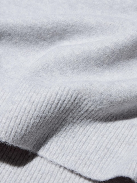 SOUFFLE YARN CREW NECK SWEATER