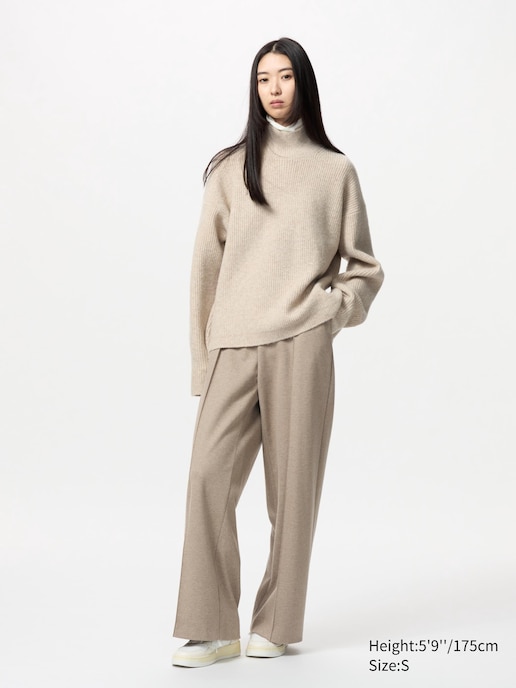 Soufflé Yarn High Neck Jumper