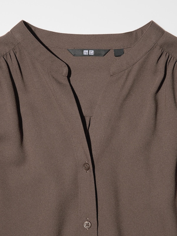 Rayon Gathered Blouse