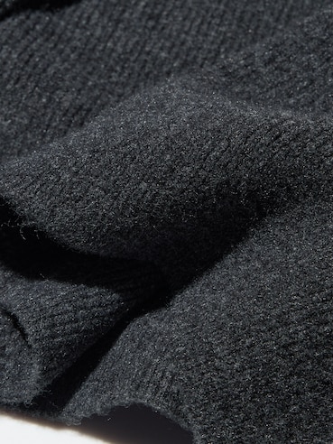 SOUFFLÉ YARN HALF-ZIP SWEATER