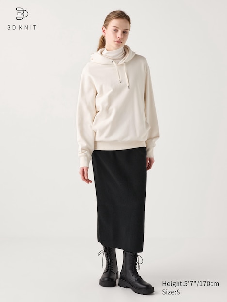 3D KNIT SOUFFLÉ YARN SKIRT