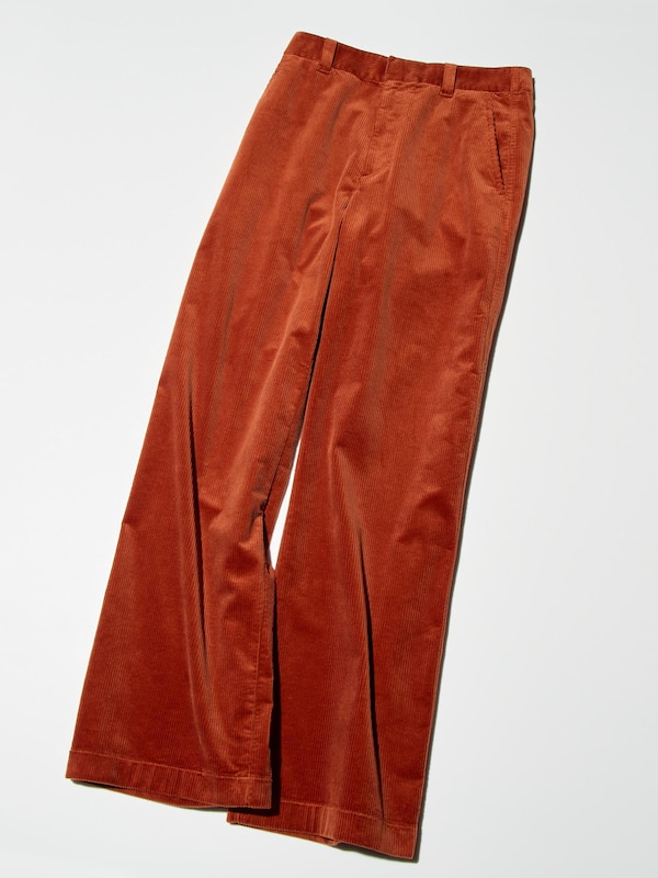 COMPTOIR DES COTONNIERS Corduroy Wide Pants