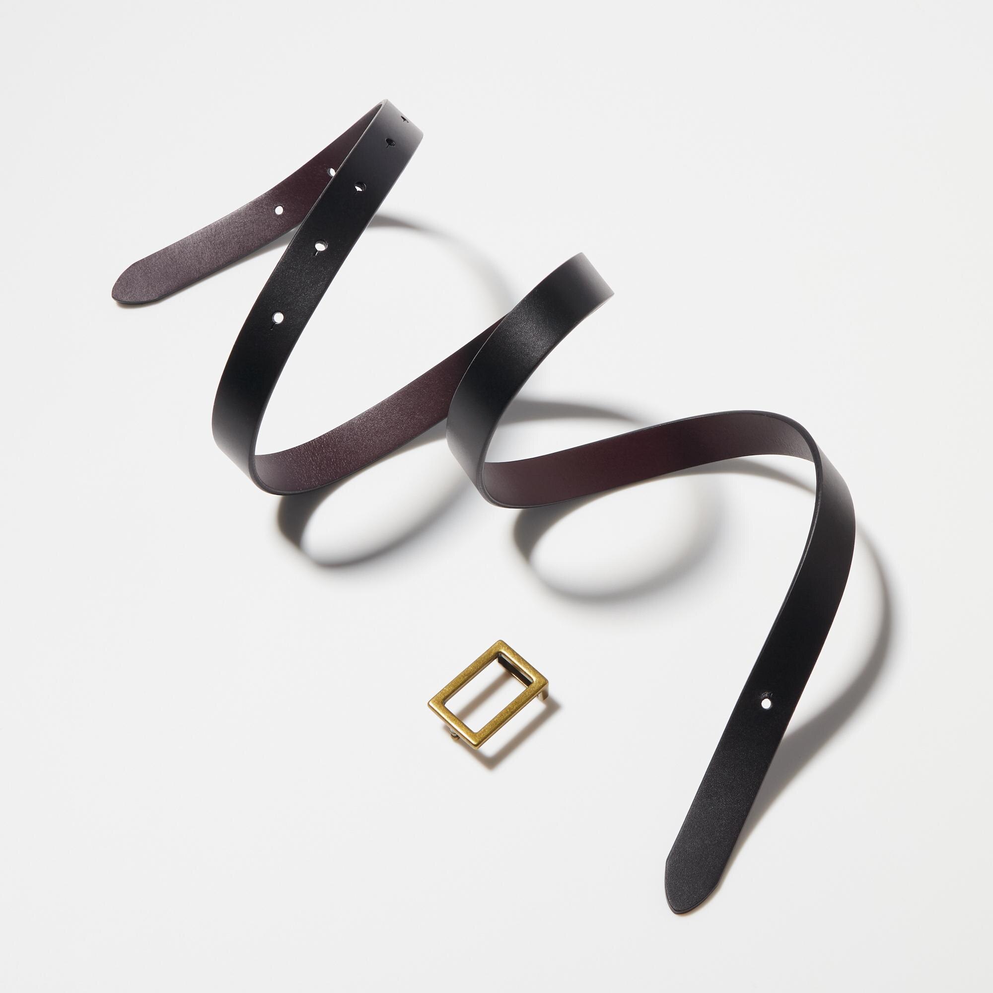 Reversible Inner Belt Women's Leather Reversible Belt | UNIQLO AU