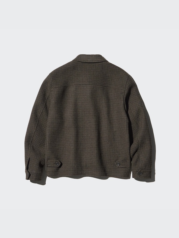 Single Collar Short Blouson