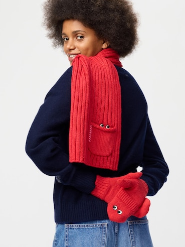 HEATTECH KNITTED MITTENS