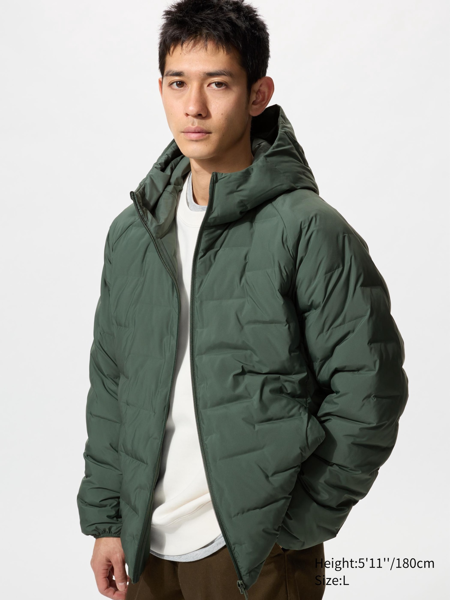 MEN'S PUFFTECH PARKA | UNIQLO AU MEN'S PUFFTECH PARKA | UNIQLO AU