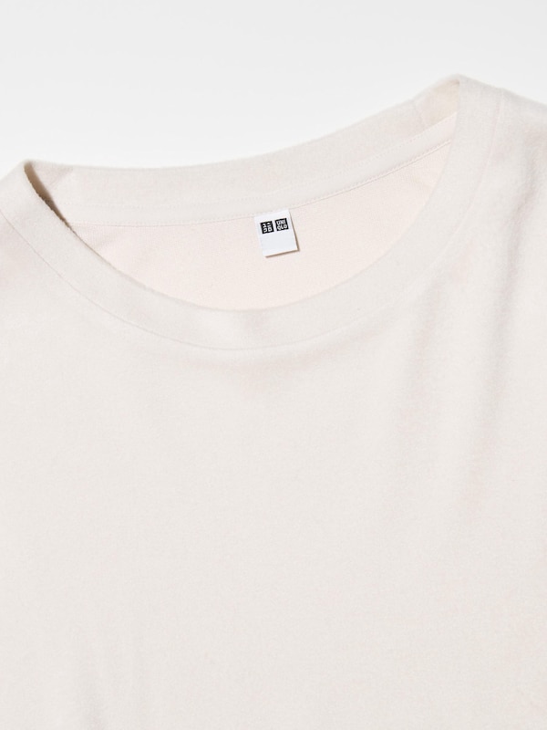 HEATTECH Fleece Crew Neck Long Sleeve T