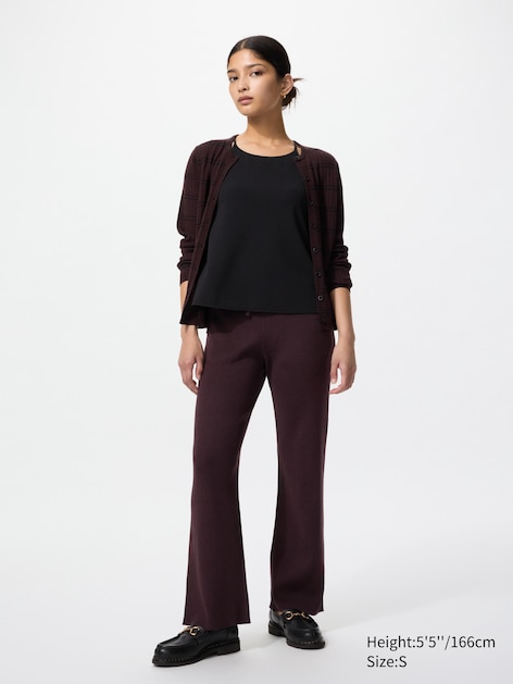 Washable Knit Ribbed Pants