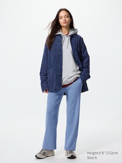 Washable Knit Ribbed Pants