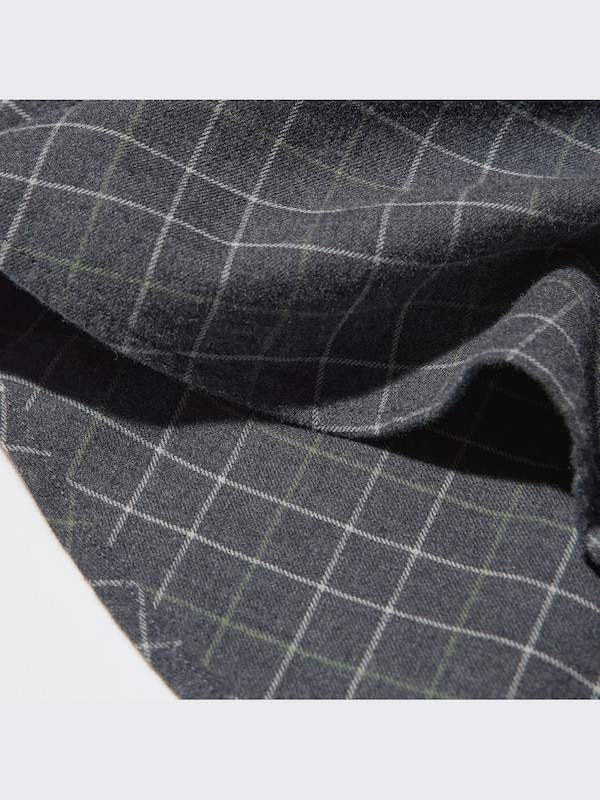 Flannel Checked Shirt Long Sleeve