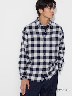 Flannel Checked Long Sleeve Shirt