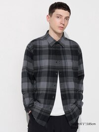 Flannel Shirt | Long Sleeve Checked