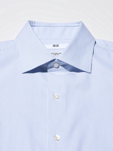 Super Non Iron Slim Fit Shirt Long Sleeve (Spread Collar)