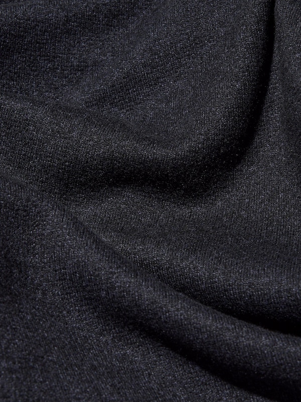 Soft Knitted Fleece Crew Neck T-Shirt